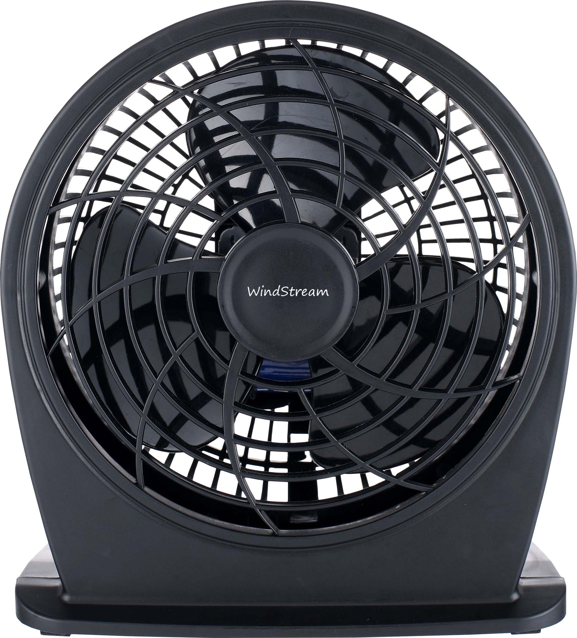 NEW WindStream 6 inch Personal Fan, Great for pushing warm hot air away from electronics, Efficient Low Energy 18 Watt Motor