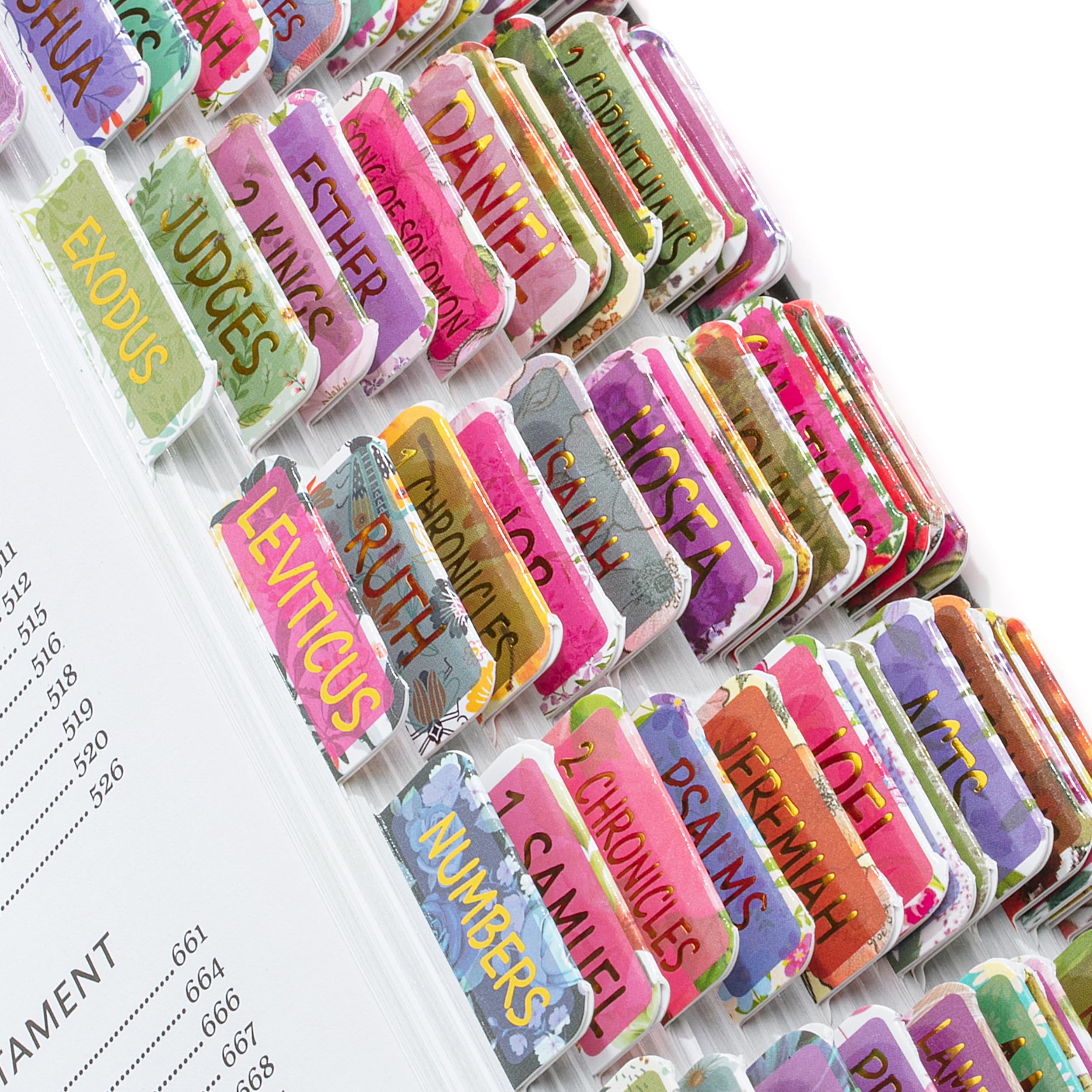 Mr. Pen- Bible Tabs, 75 Tabs, Laminated, Bible Journaling Supplies, Bible Tabs Old and New Testament, Bible Tabs for Women, Bible Tabs for Journaling Bible, Bible Book Tabs, Books of The Bible Tabs