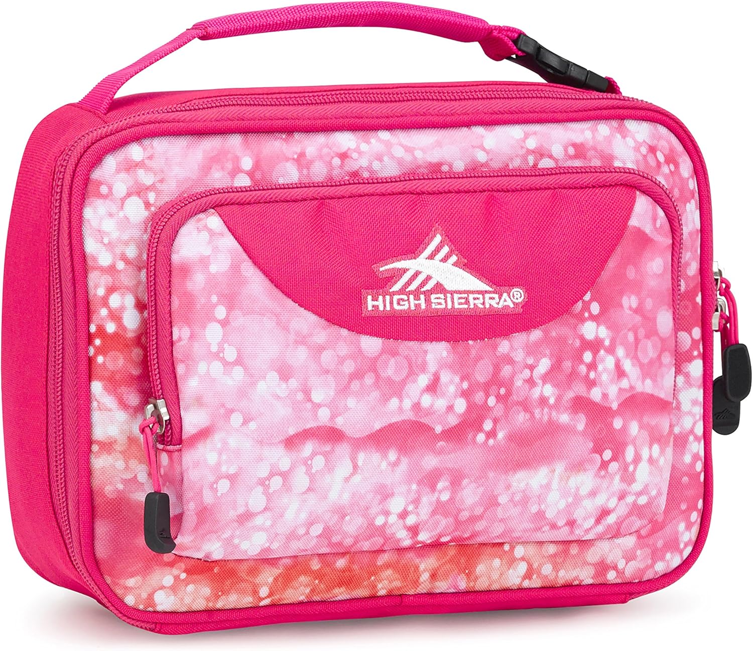 High Sierra Single Compartment Lunch Bag, Aquamarine/Ash/White, One Size