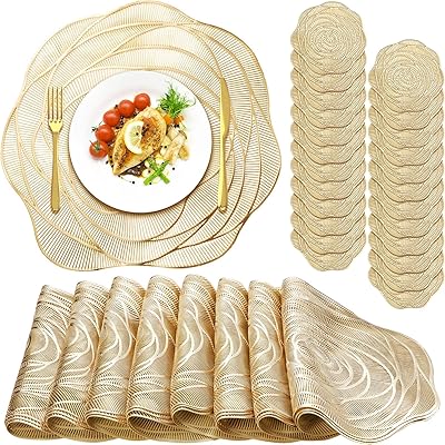 50 Pcs Fall Pumpkin Disposable Placemat 13 Inch Thanksgiving Table Placemats Pumpkin Disposable Paper Placemats Autumn Harvest Thanksgiving Kitchen D