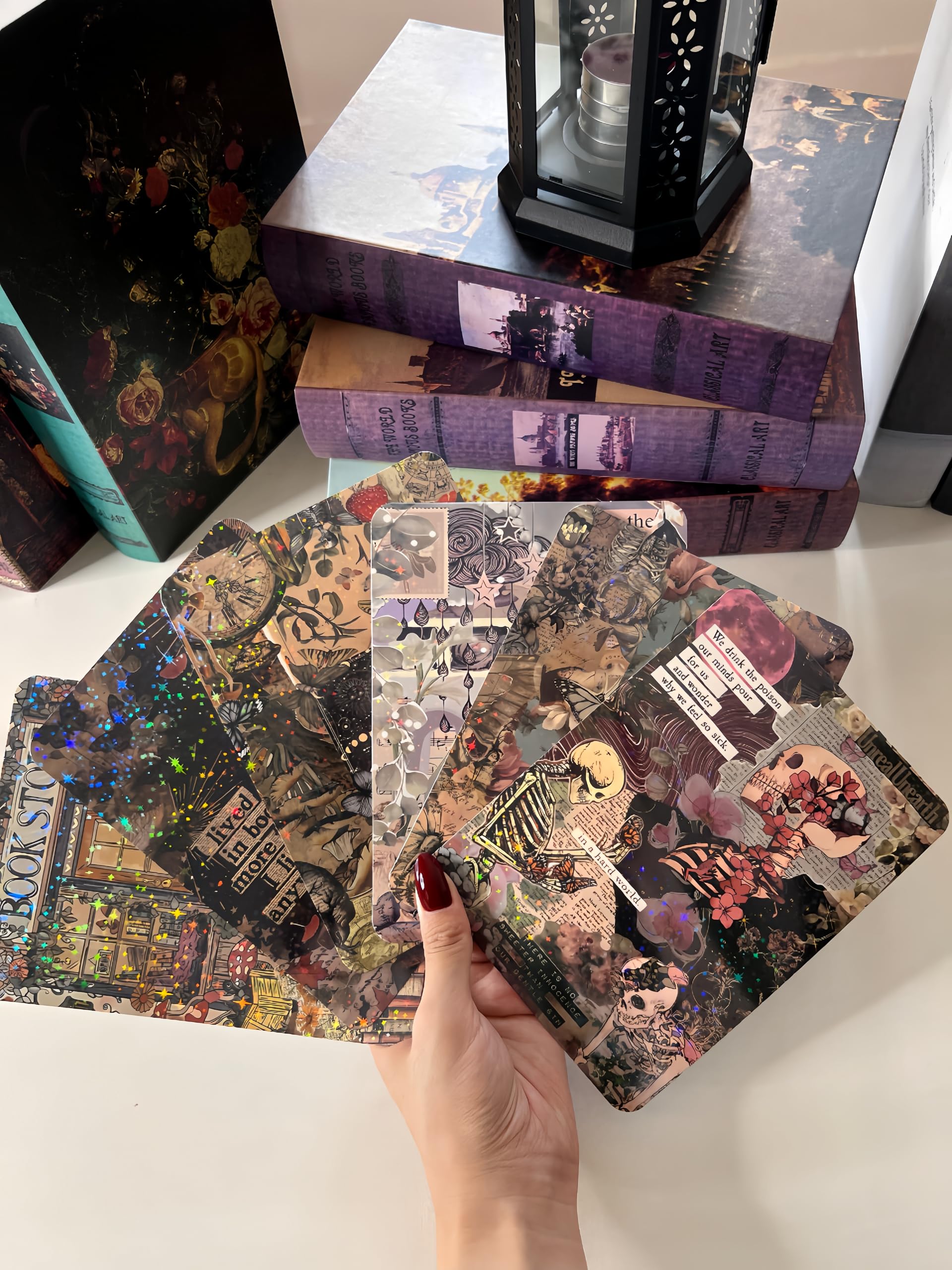 6 inserti in cartoncino per e-reader e 2 ciondoli antipolvere, 1 set di ciondoli per catena, 17,3 x 12,2 cm, accessori per carta bianca dall'11° al 12°, regalo per gli amanti dei libri