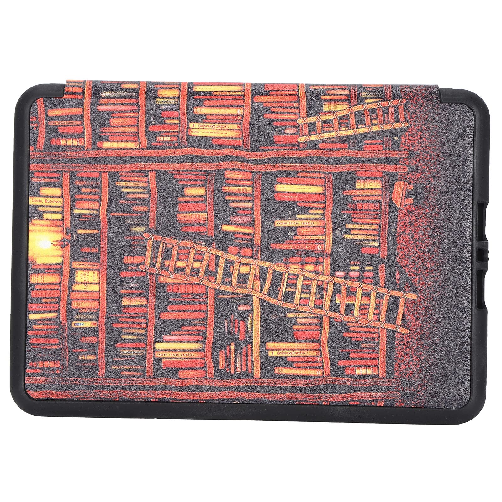 Custodia per Lettore Elettronico, Lavorazione Squisita Protezione per Lettore Elettronico Contro i Graffi Pieghevole per Kindle Paperwhite Reader (Libreria d'Oro)