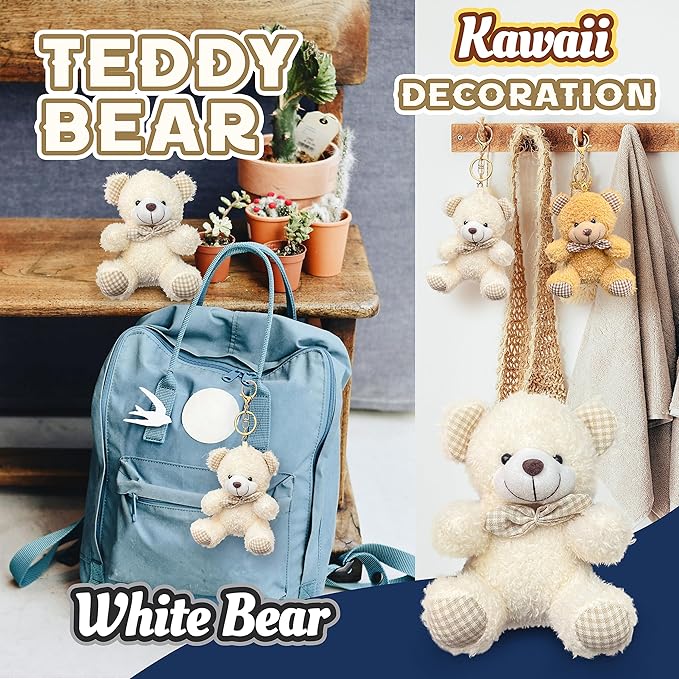 Peluche Oso Teddy Kawaii Pequeño 2 Unidades miniatura 6