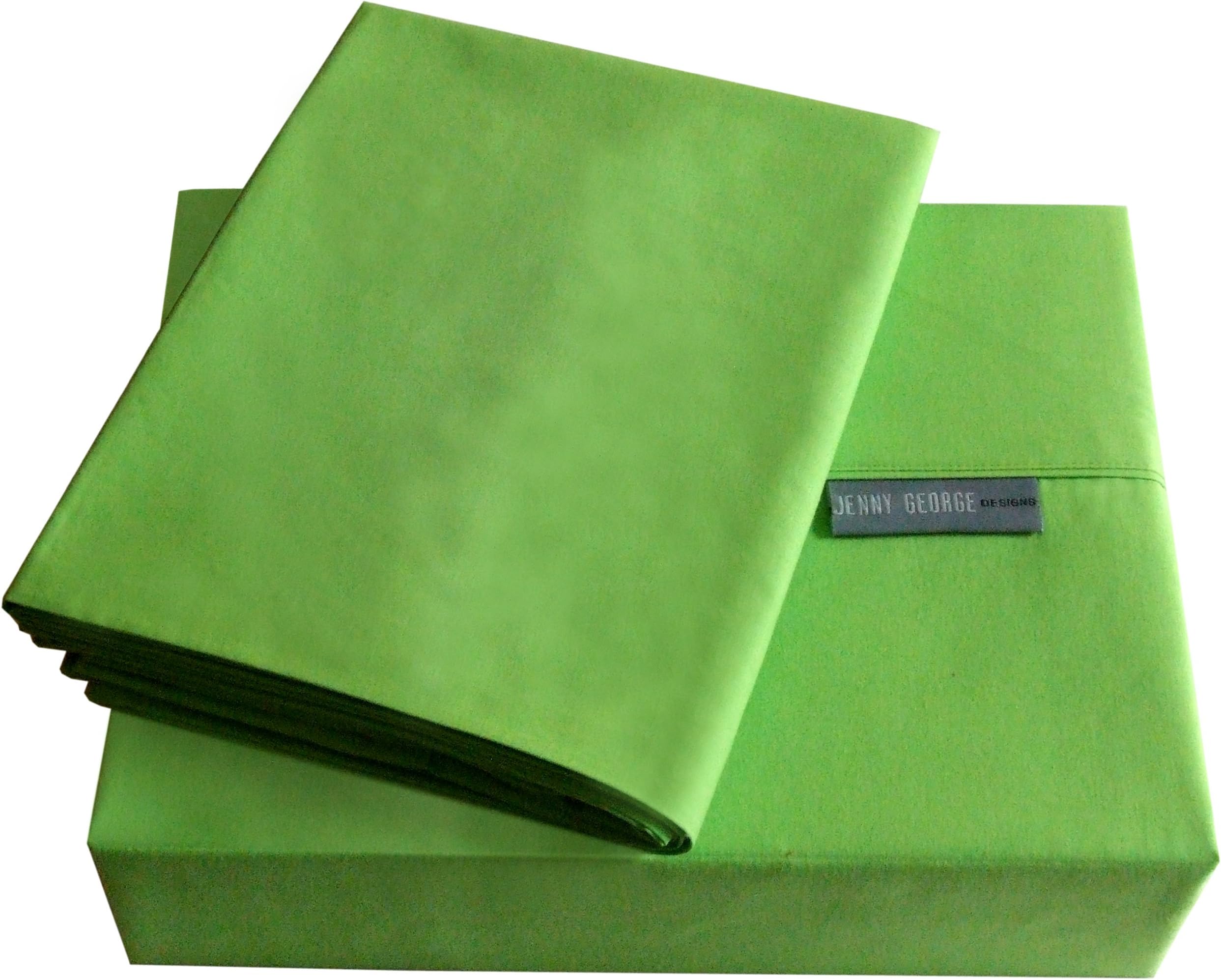 Jenny George Designs Full Brights Sheet Sets, Lime