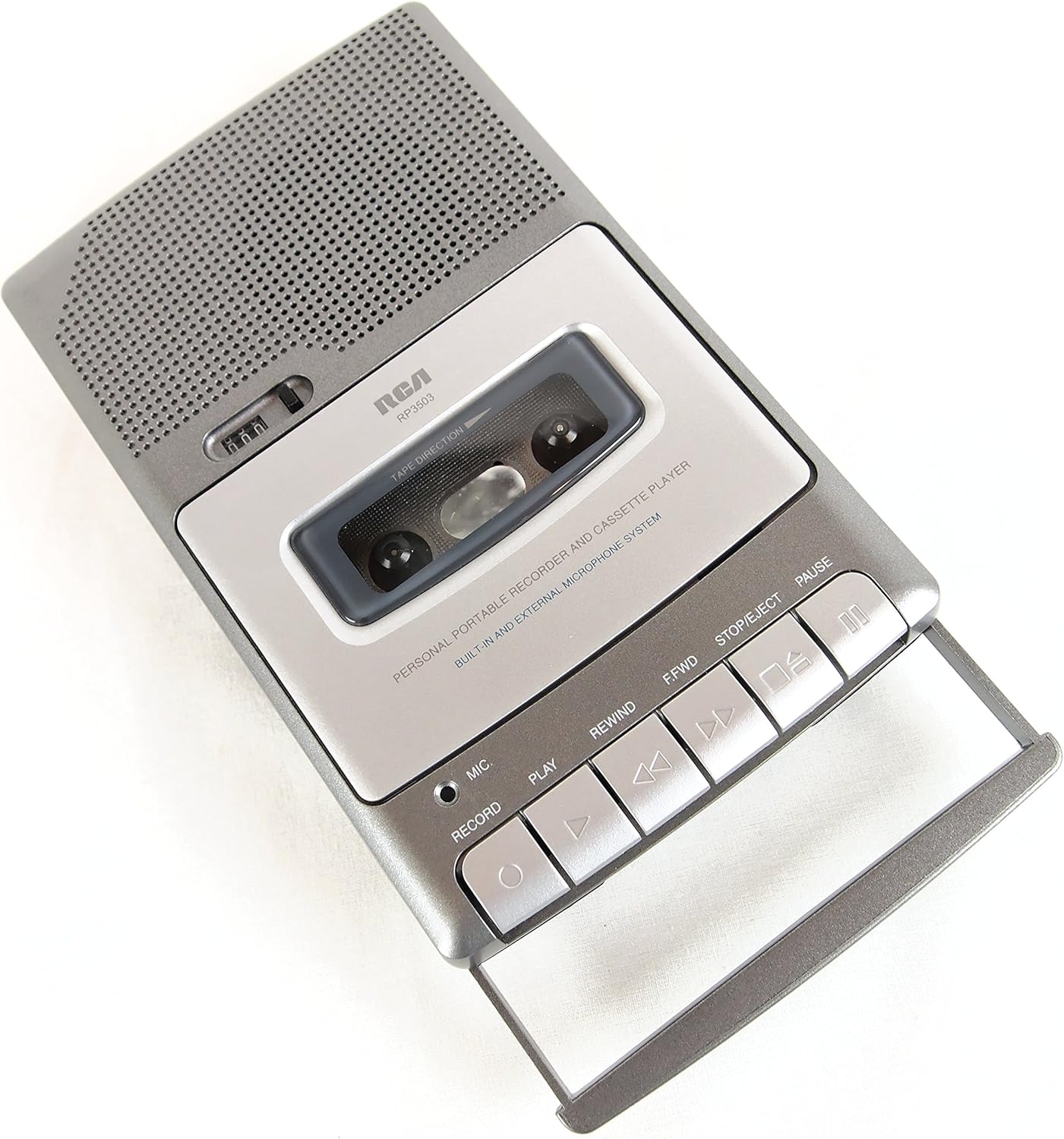 RCA RP3503 "Shoebox" Cassette Voice Recorder Everything Else