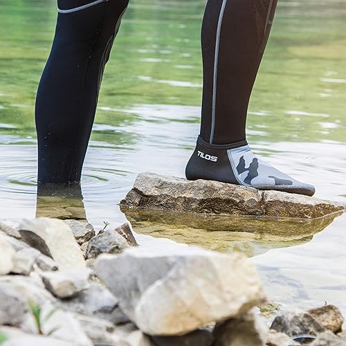 Miniatura 8 de Tilos Calcetines impermeables de neopreno de 0.118in para buceo, esnórquel, natación, deportes acuáticos, senderismo y muchos más