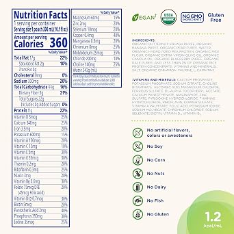Compleat Pediatric Organic Blends, Plant Based, 10.1 Fl Oz, 24 Pack