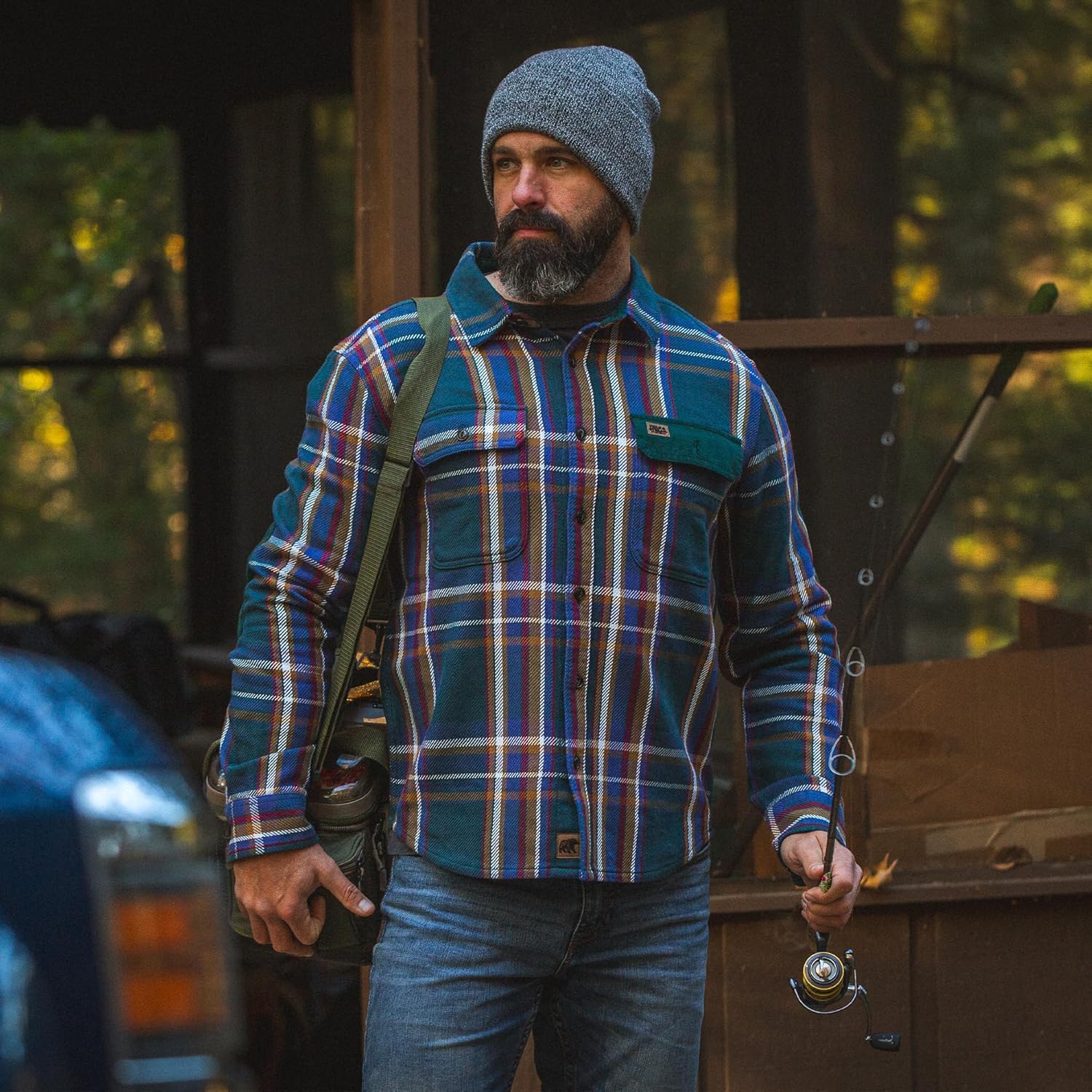 Field & Stream Mens Hardwood Heavyweight Flannel - Image 5