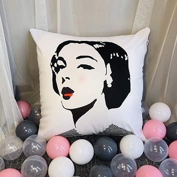 2 Set Throw Pillow Covers for Couch Sofa Decorative Couch Pillow Covers Cushion Covers for Couch Sofa Home 18x18 Inch
