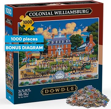 Buffalo Games - Eric Dowdle Colonial - 1000 Piece Jigsaw Puzzle for Adults