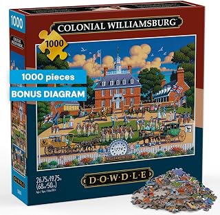 Buffalo Games Eric Dowdle Colonial Williamsburg, 1000 Piece Jigsaw Puzzle