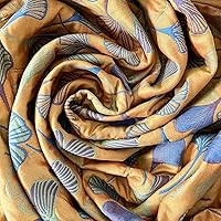 Vista 2 de Juego de edredón reversible de ginkgo tamaño King con 2 fundas de almohada, juego de colcha de algodón suave, ligero y acolchado para todas