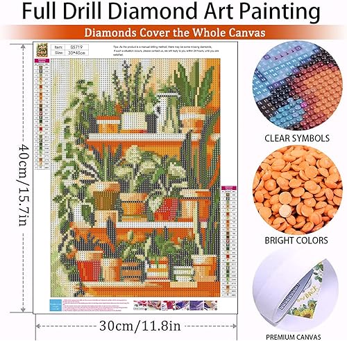 Miniatura 8 de Kits de pintura de diamantes de cielo estrellado para adultos, kits de arte de diamantes de noche estrellada para adultos, kits de arte de gemas de