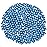 Novani Rhinestones 3000Pcs Flatback Crystal Round Loose Gemstones Glass Rhinestones for Crafts Makeup Nail Art Clothes Shoes DIY Decorations(SS6, 1.9-2.0mm,Capri Blue)