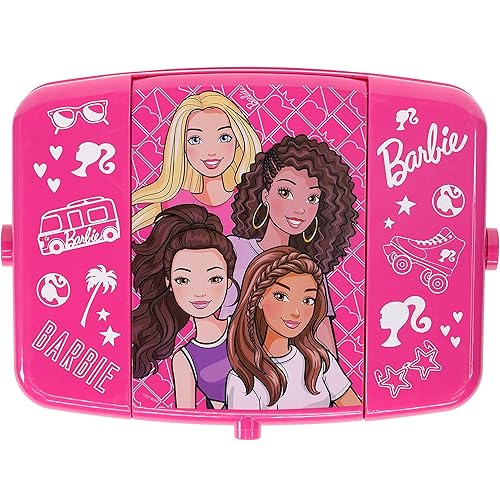 Miniatura 2 de Barbie - Townley Girl - El juego de maquillaje de tocador con luz para cosméticos incluye brillo de labios sombra de ojos pinceles esmalte de uñas