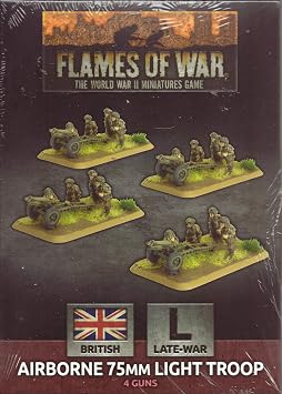 Flames of War Airborne 75mm Light Troop