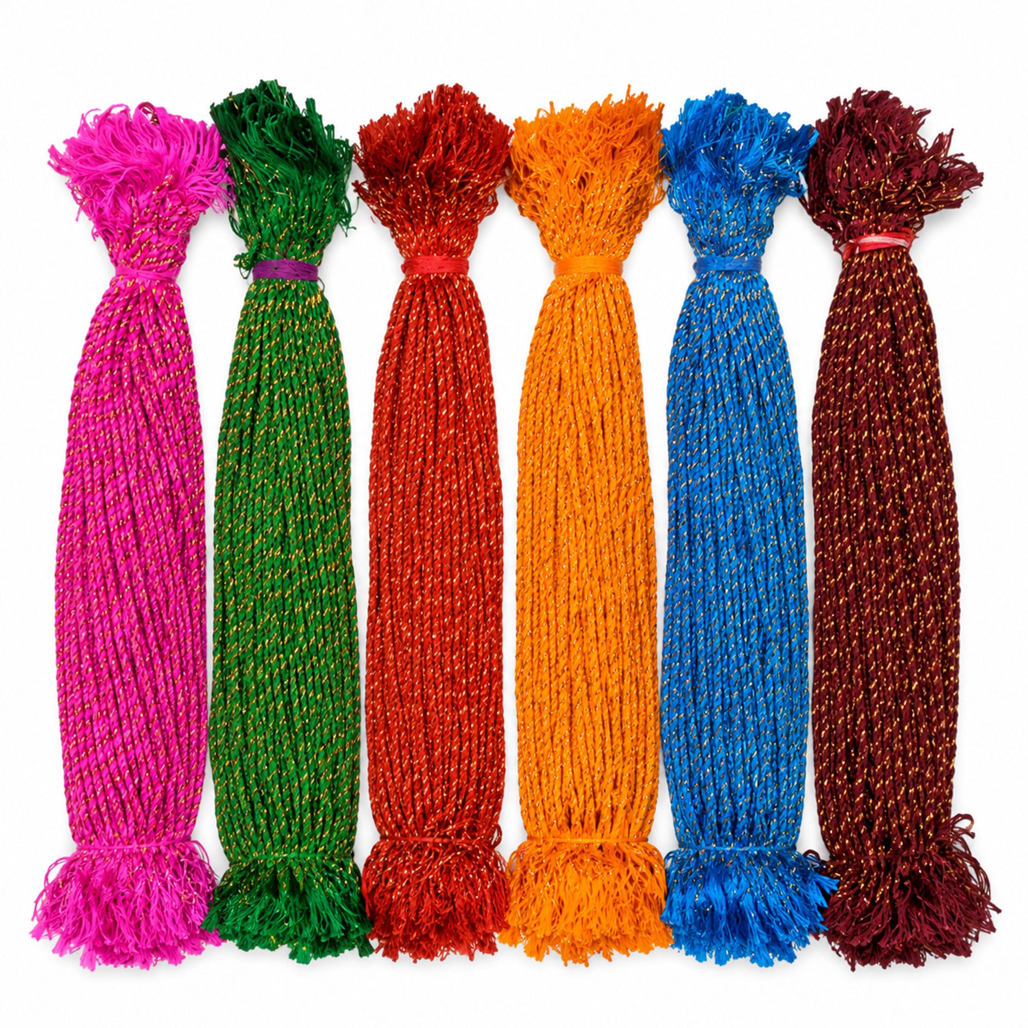 BMLIMITED BML 40 Pieces Thick Rakhi Dori Set for Rakhi Making DIY Craft (Assorted Colours)