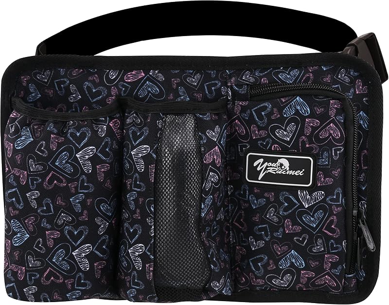 Bolsa de cintura YOURUIMEI para frascos de óleo de massagem, 4 compartimentos, cor Huixin