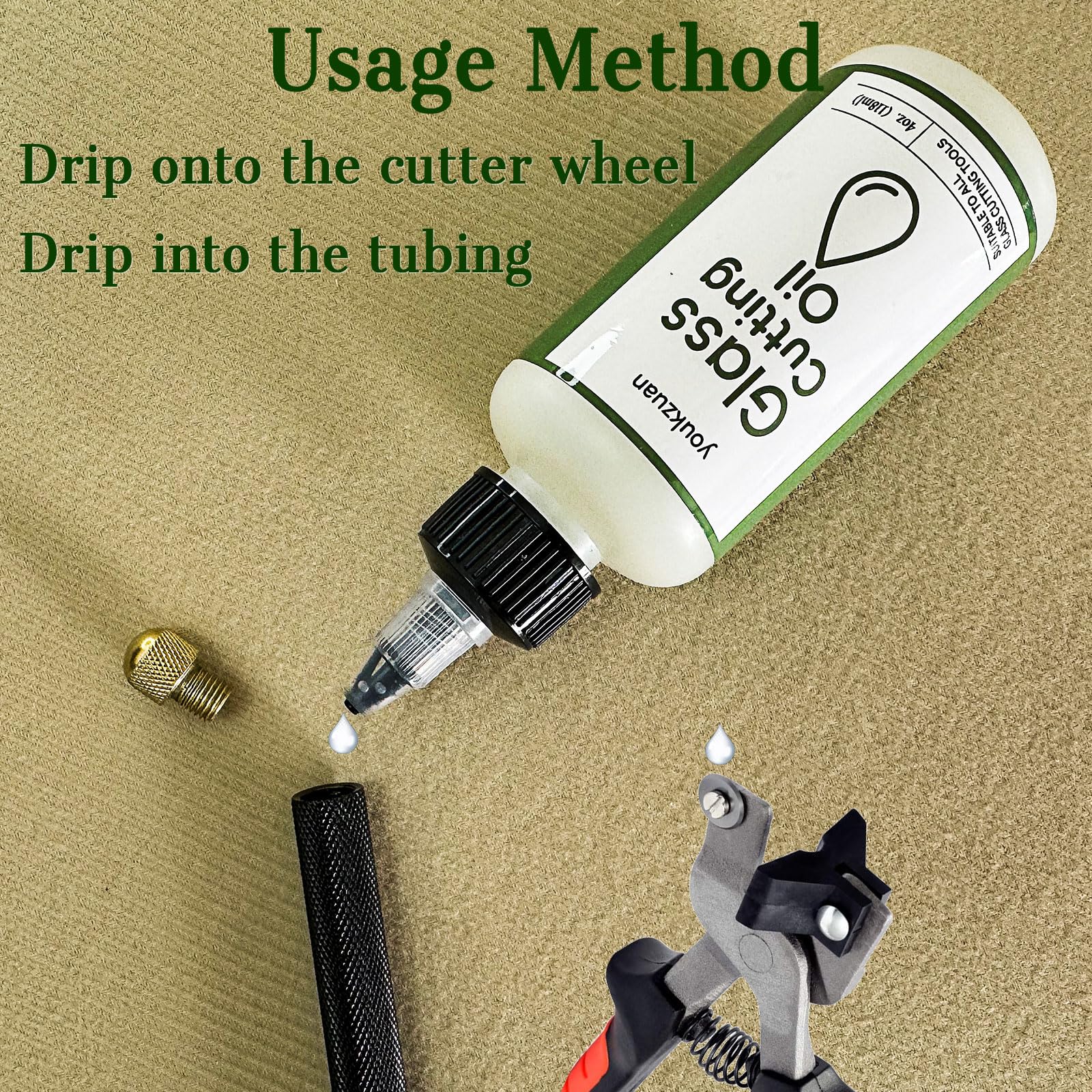 INNOVAYOU Glasschneideöl 200ml - Spezialöl Für Glasschneider