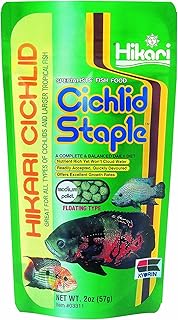 Hikari 2-Ounce Cichlid Staple Floating Pellets for Pets, Medium
