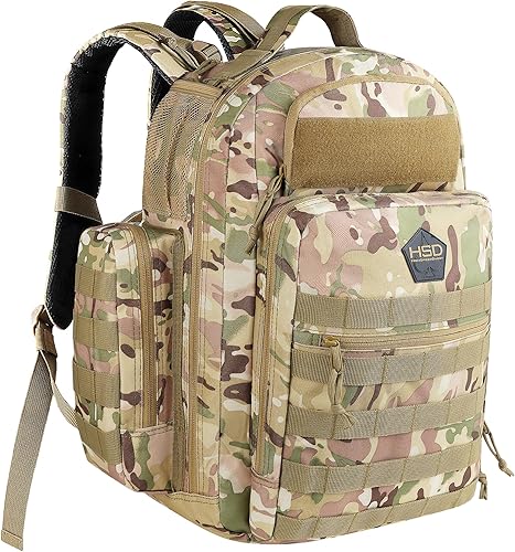 Miniatura 1 de Mochila de pañales de alta velocidad para papá y bebé, cambiador de pañales, bolsa de capacidad extra grande con carriola integrada + soportes