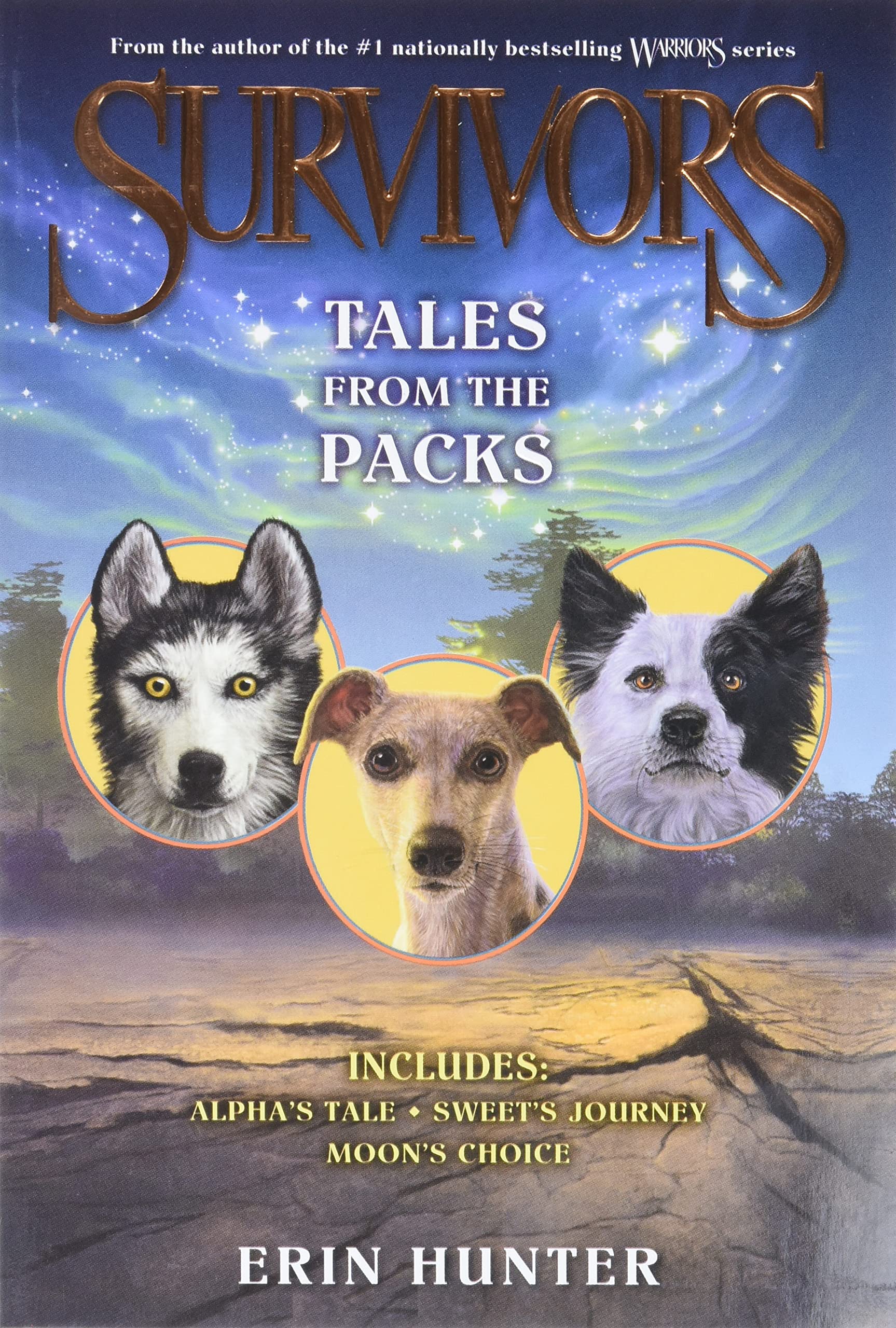 Survivors: Tales from the Packs: Three Action-Packed Novellas About Dog and Wolf Pack Survival for Kids (Ages 8-12)