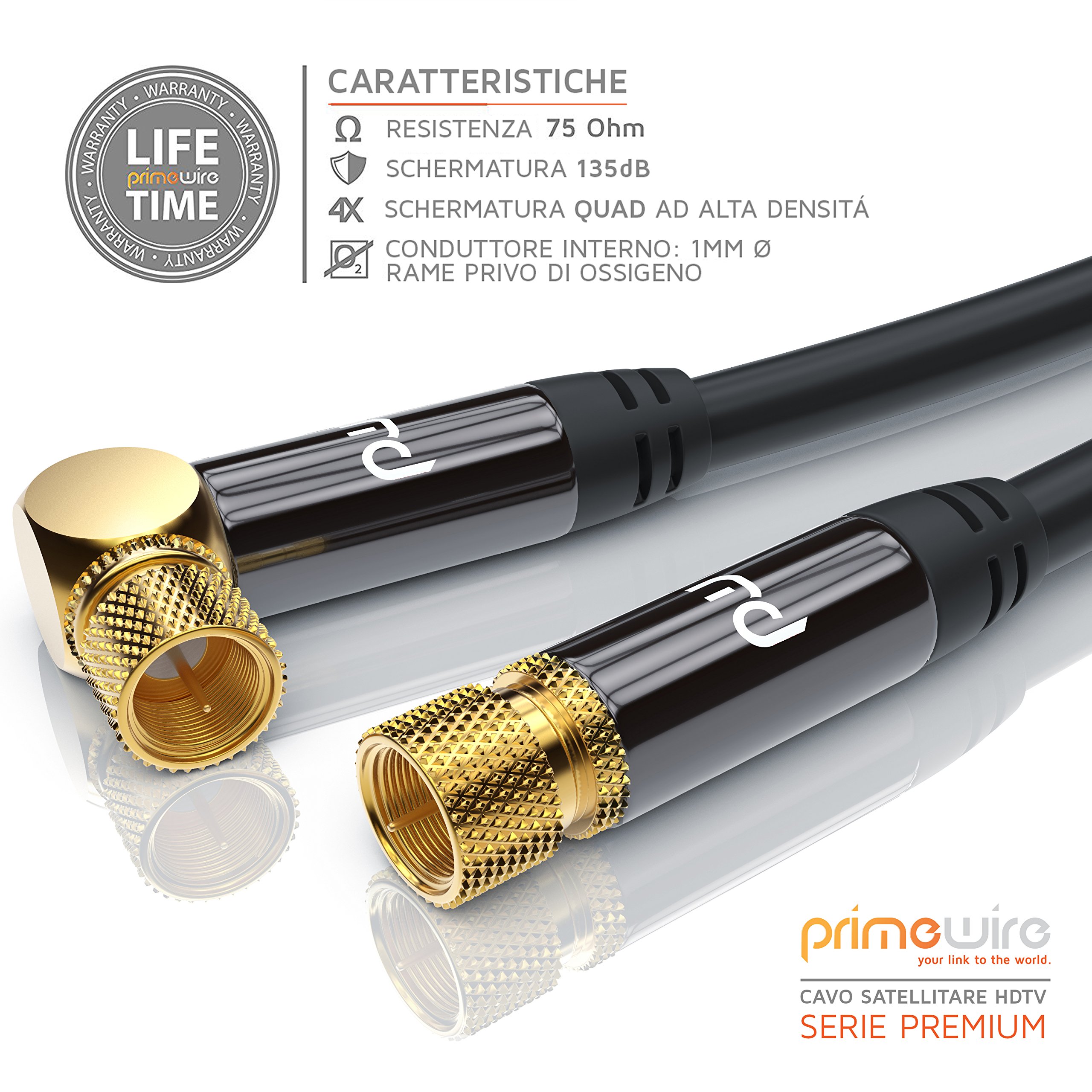 KabelDirekt - Cavo satellitare / SAT / TV - 1,5 m KabelDirekt - Cavo satellitare / SAT / TV - 1,5 m