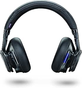 Plantronics BackBeat PRO Wireless Noise Canceling Hi-Fi Headphones with Mic - Compatible with iPhone, iPad, Android, and Other Smart Devices