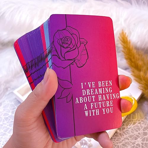 Miniatura 2 de Oracle Cards Decks Divine Loves Oracle Cards, 64 cartas de Tarot de Amor Twin Flame Oracle Deck, cartas de oráculo cubiertas con significados en