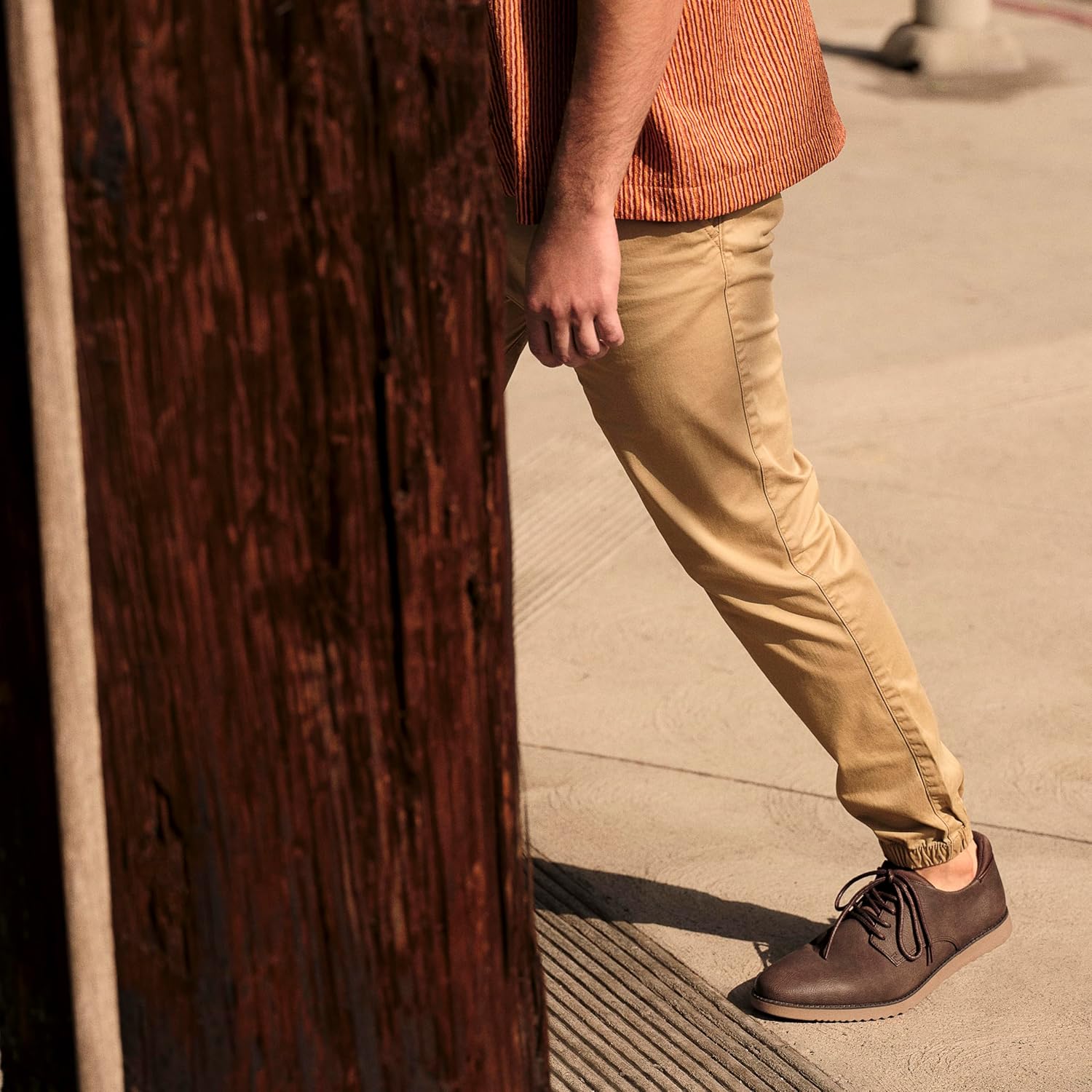 Dr. Scholl's Shoes Men's Sync Plain Toe Dress Casual Oxford, Brown/Brown Smooth, 13 - Image 2