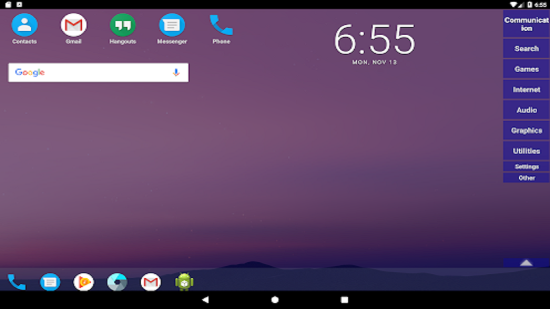 Launcher Sidebar (Best launcher, no for Android