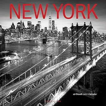 New York 2022 Wall Calendar : Amazon.ca: Office Products