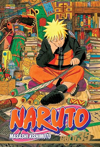 Naruto vol. 35 — capa da edição Panini