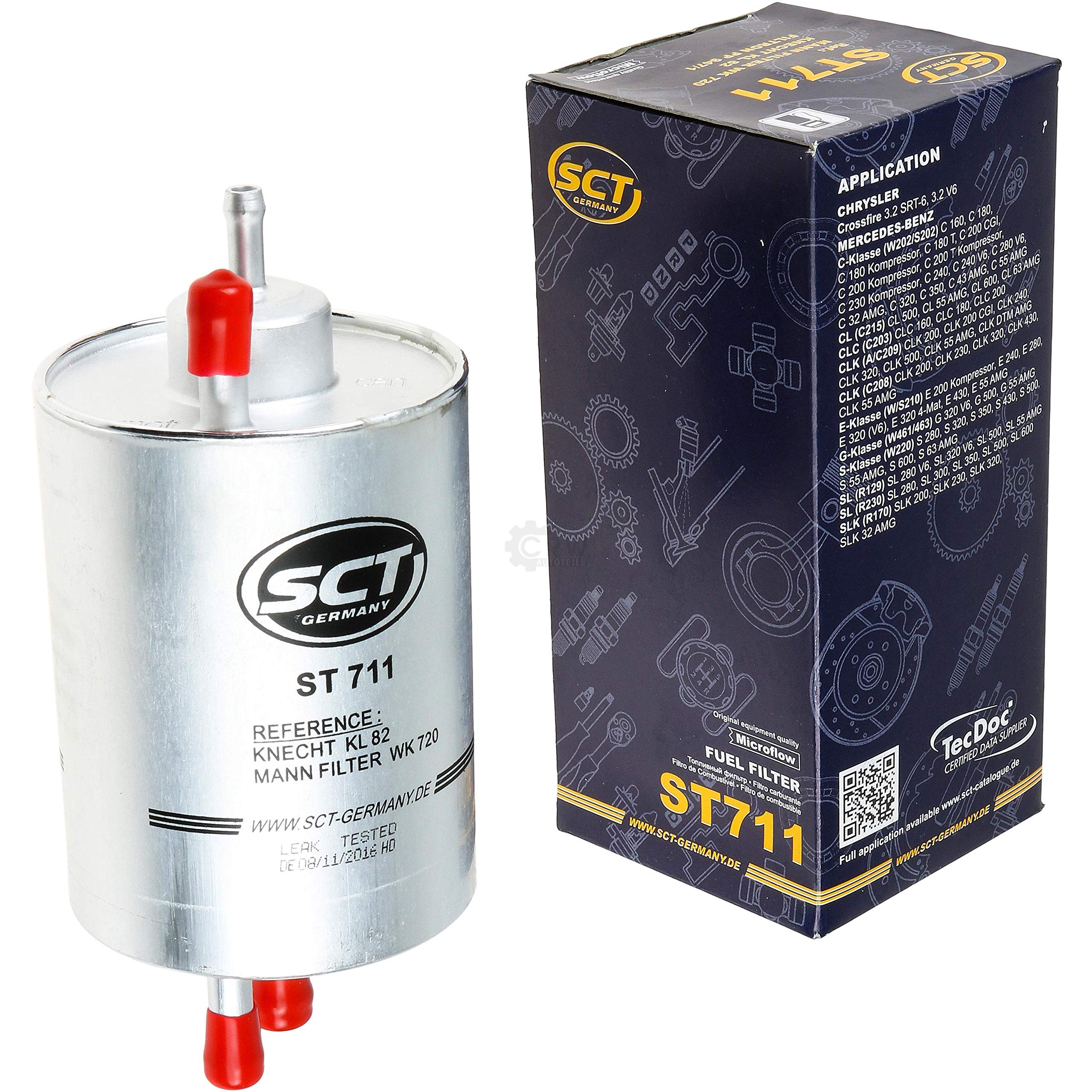 SCT Germany - Juego de inspección (filtro de aire, filtro de aceite, filtro de habitáculo, filtro de combustible)