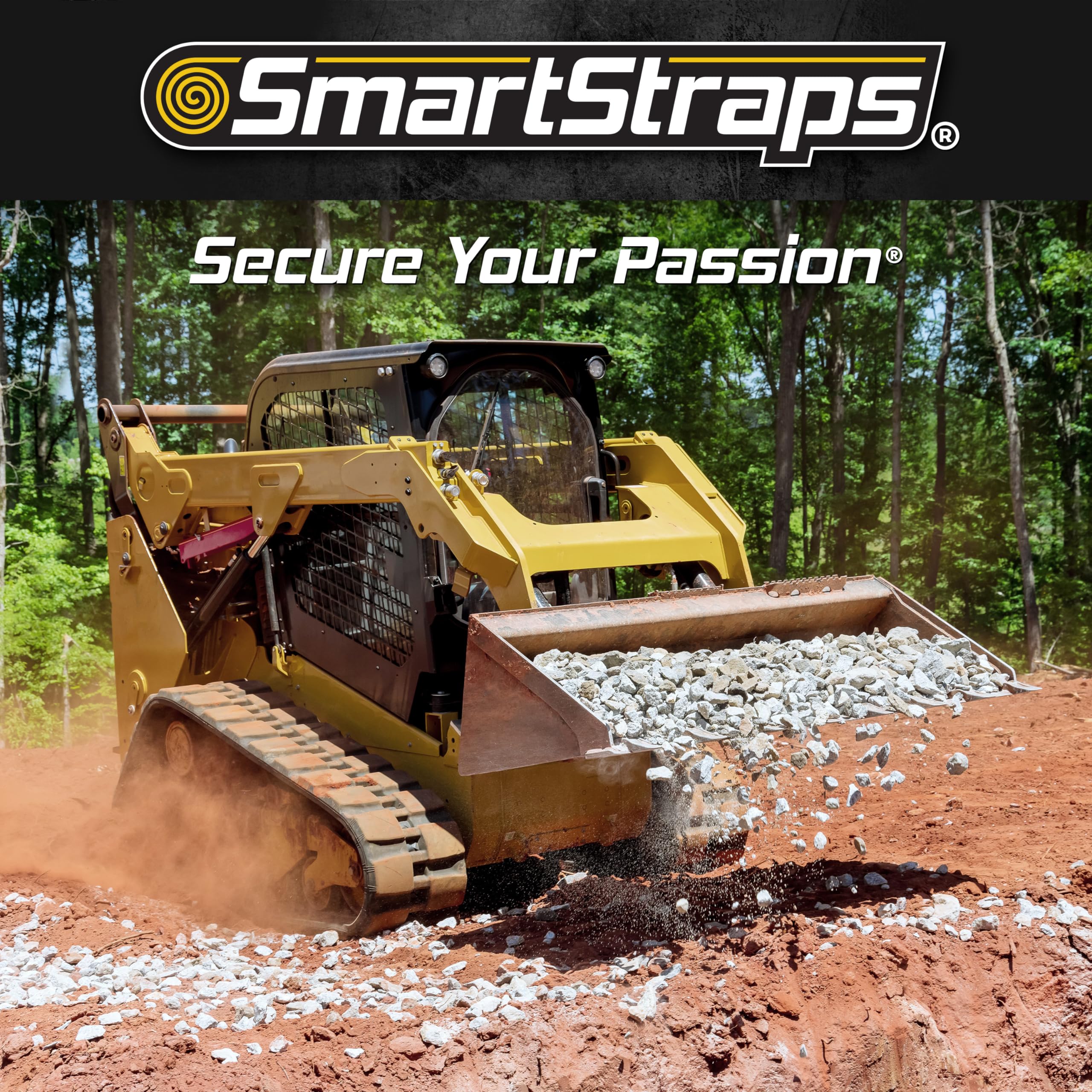 SmartStraps Lifting Sling - 3200 lb Yellow Webbing -7