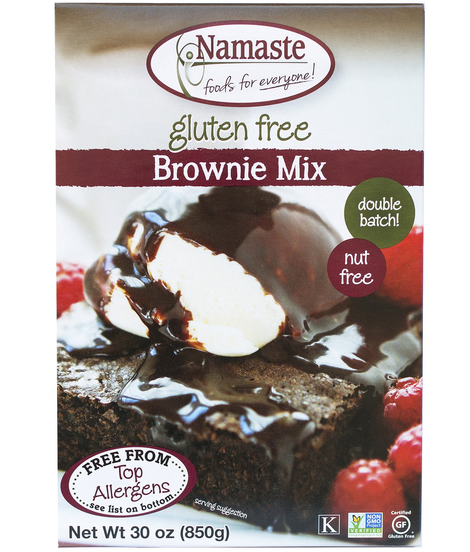 Namaste Gluten Free Brownie Mix (6x30 Oz)6