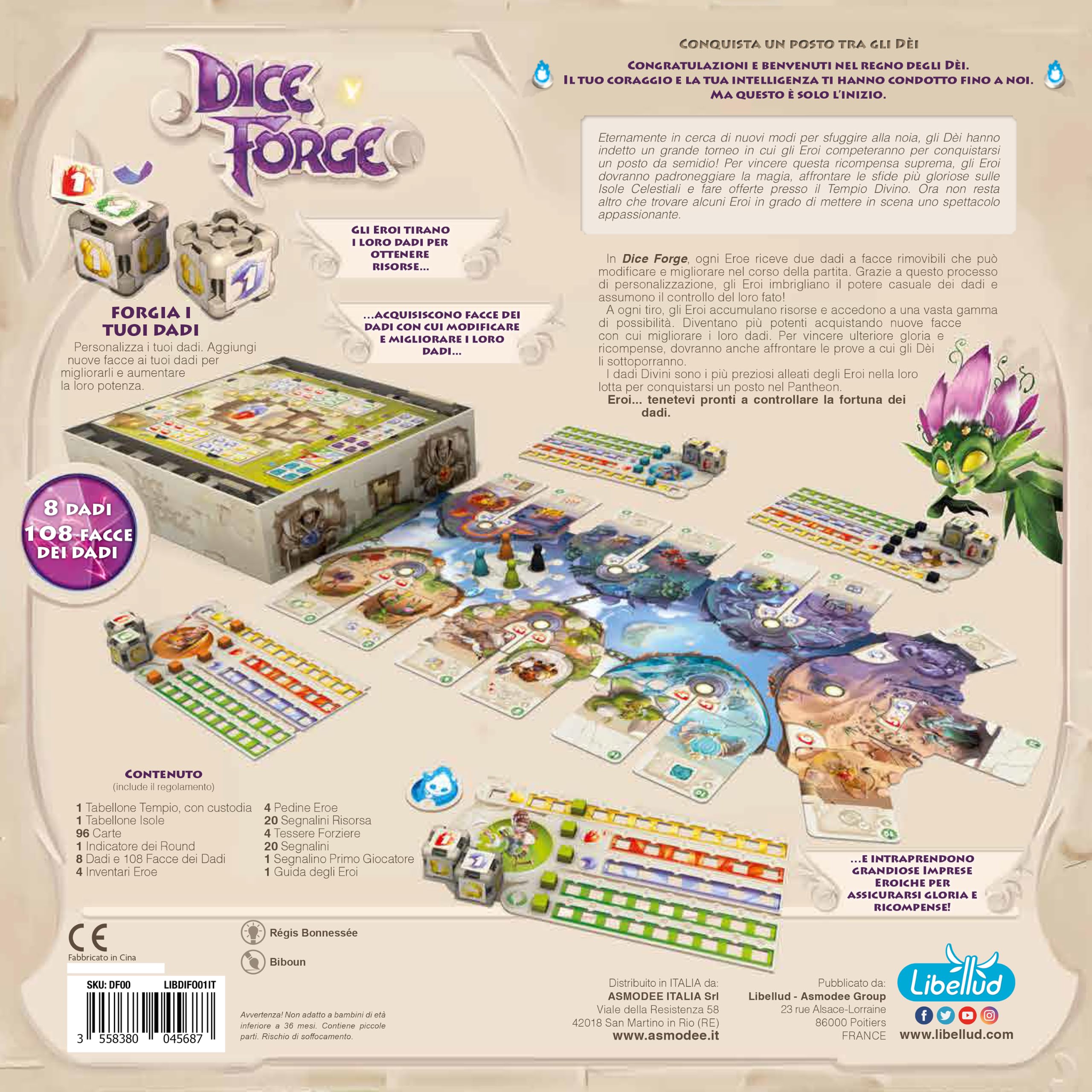 Asmodee – DICE FORGE – Gioco da Tavolo Strategico
