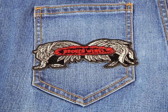 Broken Wings Patch, Biker Patches (P2951)