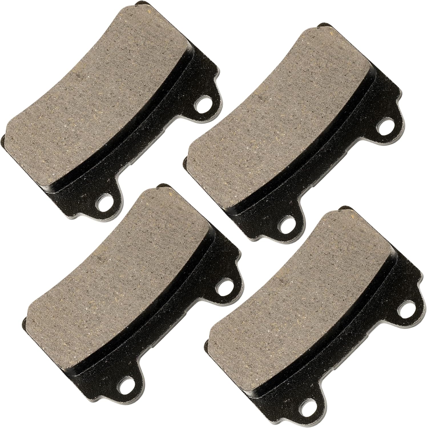 Caltric Front Brake Pads Compatible with Yamaha Fzr750R Fzr-750R 750R 1987 1988