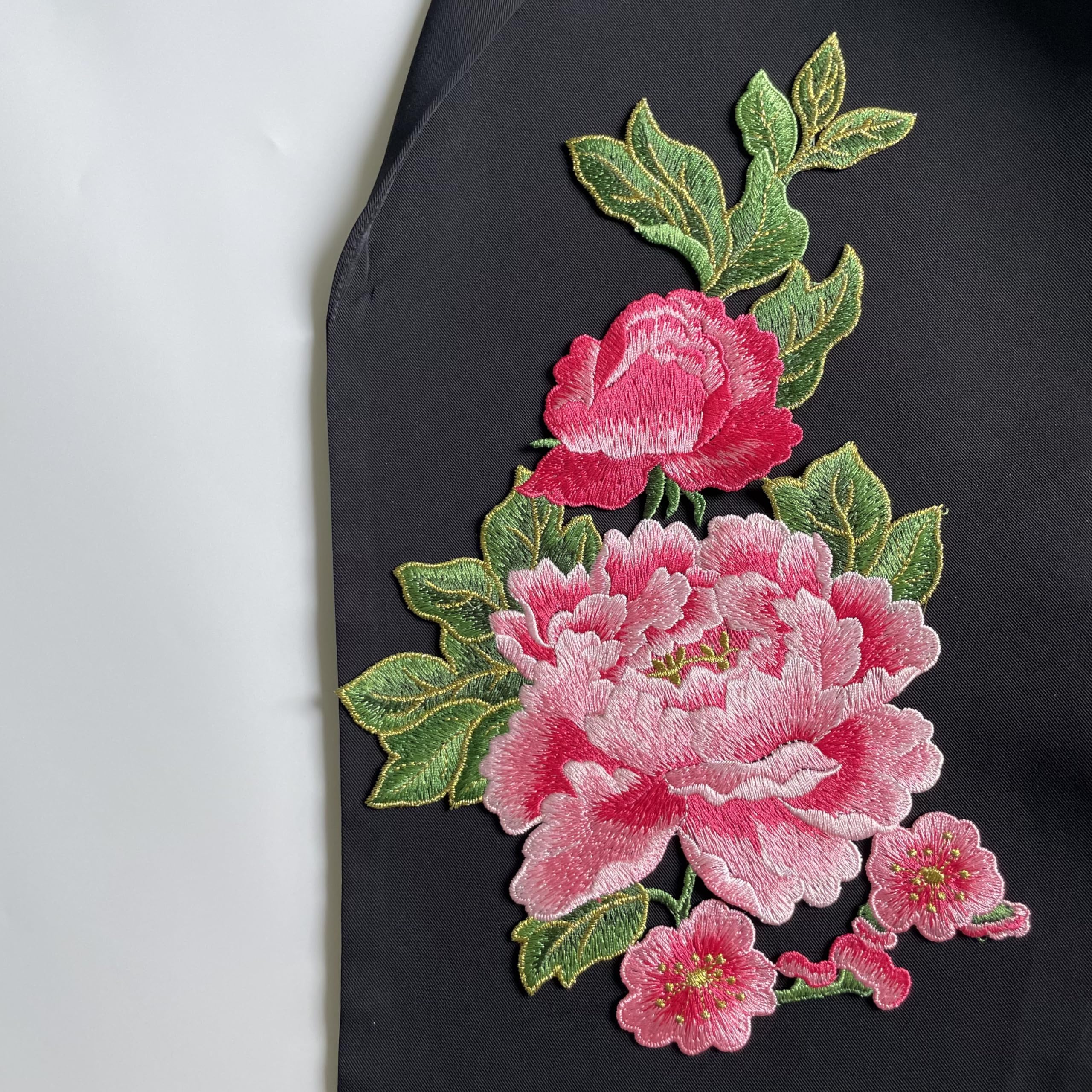 新品タグ付き Flower Embroidery ONE PIECE Amazon.com: 1 Piece Sew on Embroidered Applique Floral Patches
