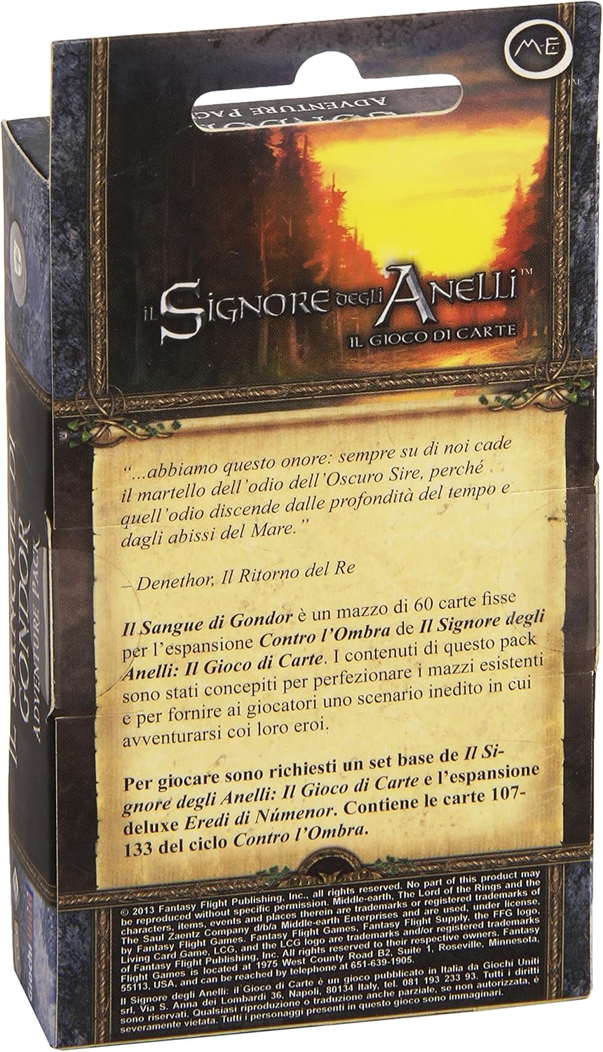 Giochi Uniti - The Lord of the Rings LCG: The Blood of Gondor