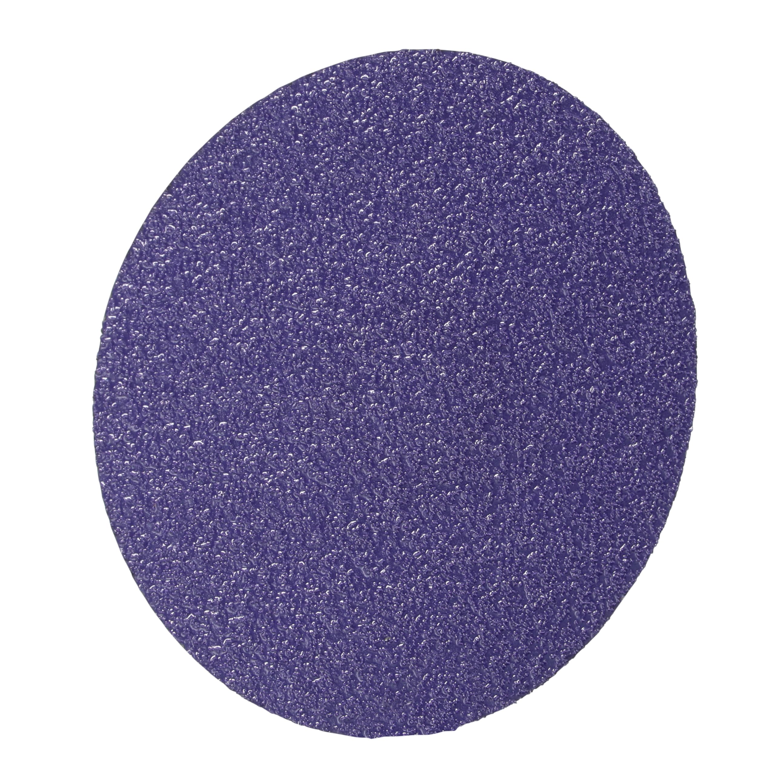 3M Cubitron 3 Roloc Fibre Disc 1182C, 36+, TR, Purple, 51 mm, 50/Carton - Image 4