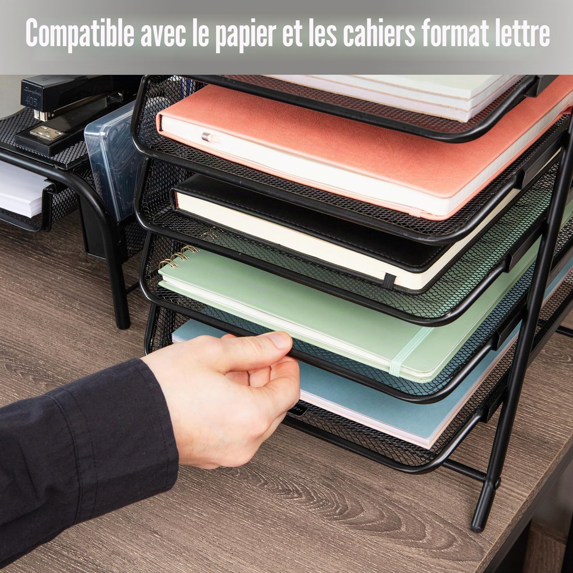 Mind Reader 5tpaper-blk 5 étages, Noir (AthensBlack)