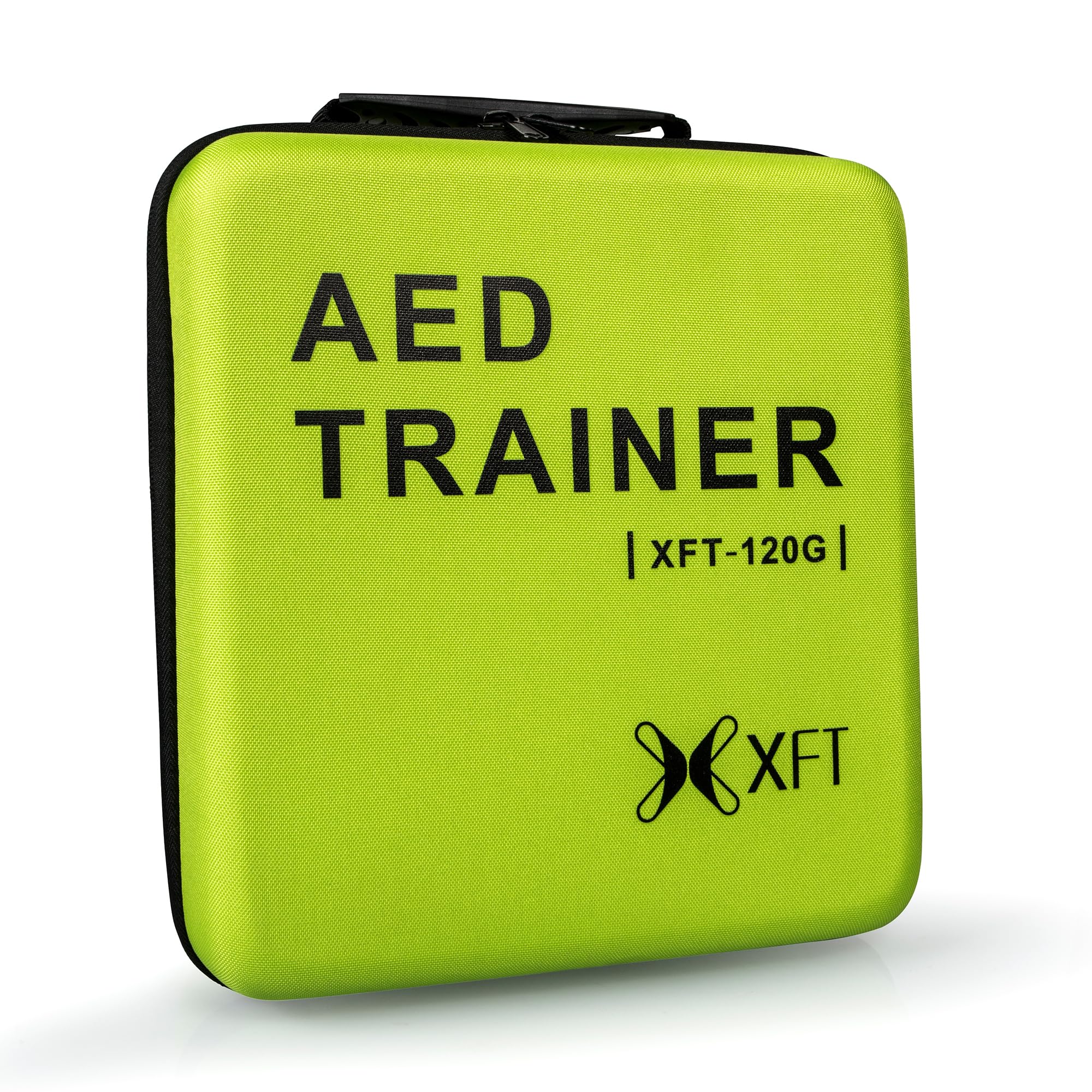 Dispositivo professionale DEA Defibrillatore Simulatore con schermo CPR, 10 scenari di allenamento, istruzioni vocali tedesco/francese/inglese/olandese per allenamento AED con telecomando (XFT 120G)