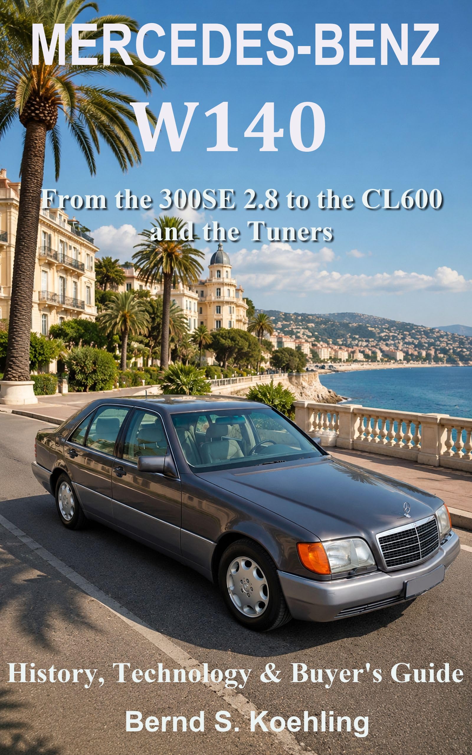 Guide Mercedes W140 et C140 livre en anglais pour l'achat de collection