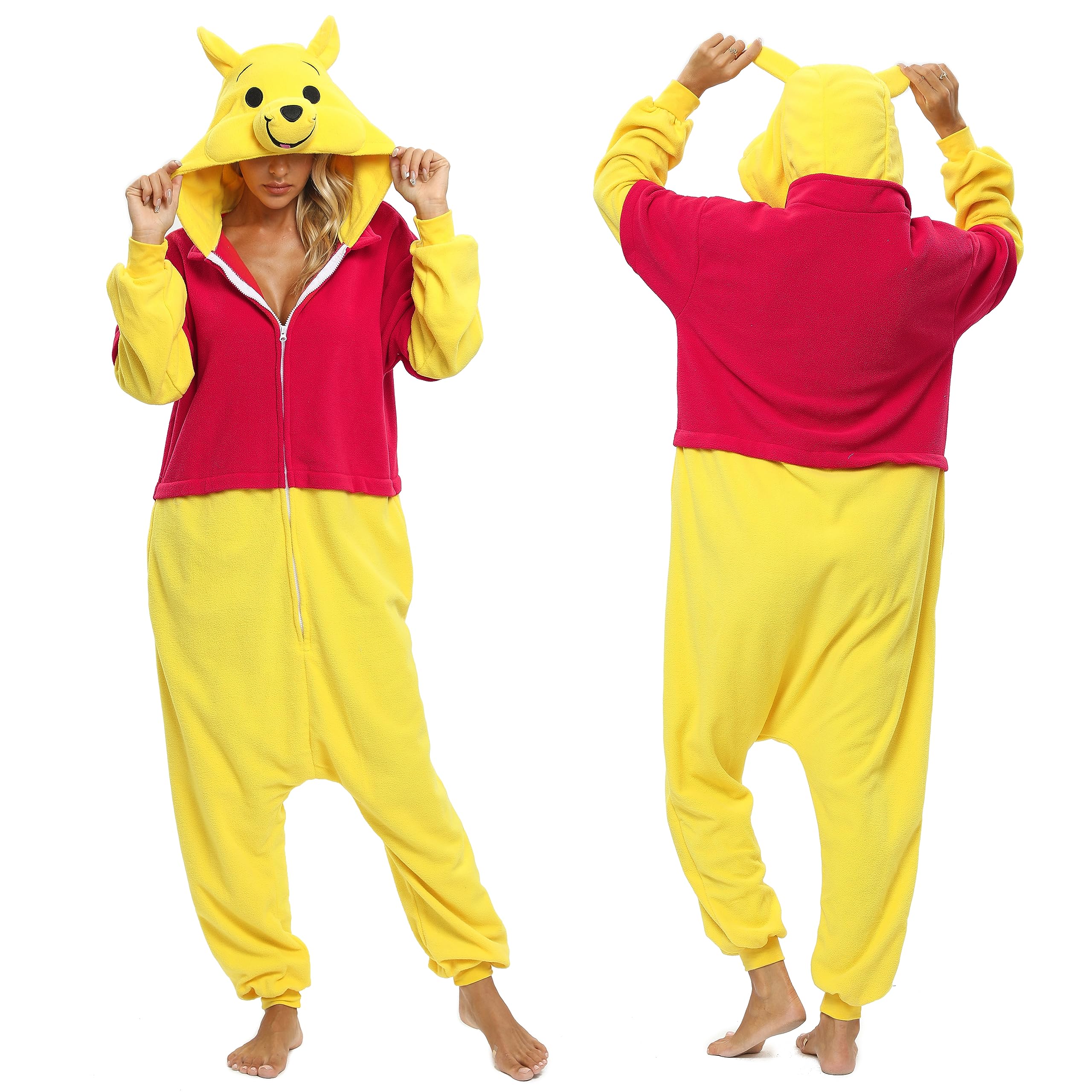 LBJR Animal Onesie Adulte Combinaison Pyjama Grenouillere Femme Homme