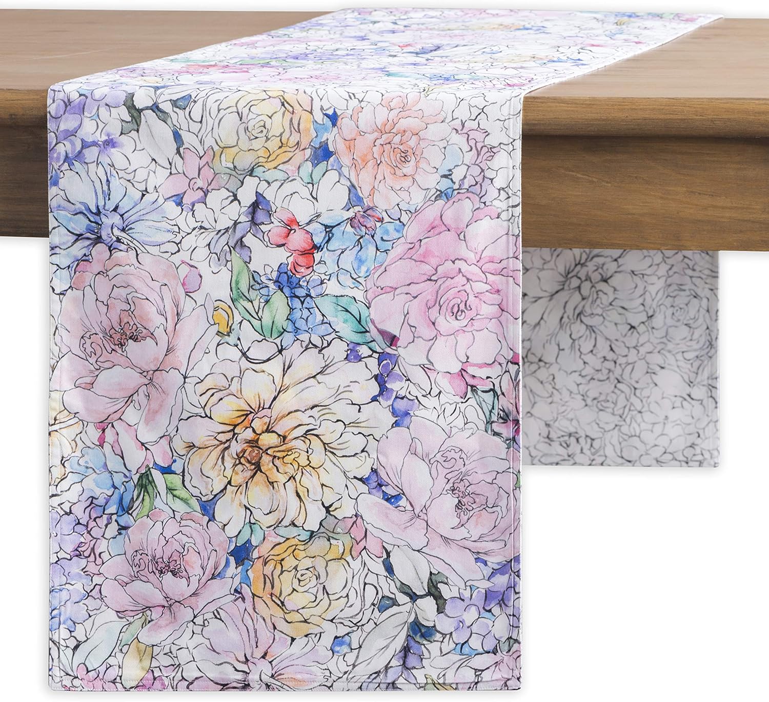 Free Shipping 🛒 Maison d' Hermine Floral Love 100% Cotton Easter Table Runner for Party  Holidays 