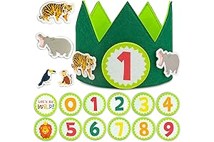 BONNYCO: The King of The Jungle Birthday Crown