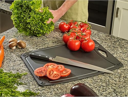 Vista 84 de Mercer Culinary Tabla de cortar compuesta 11 3/4" x 9 1/4" NSF Marrón