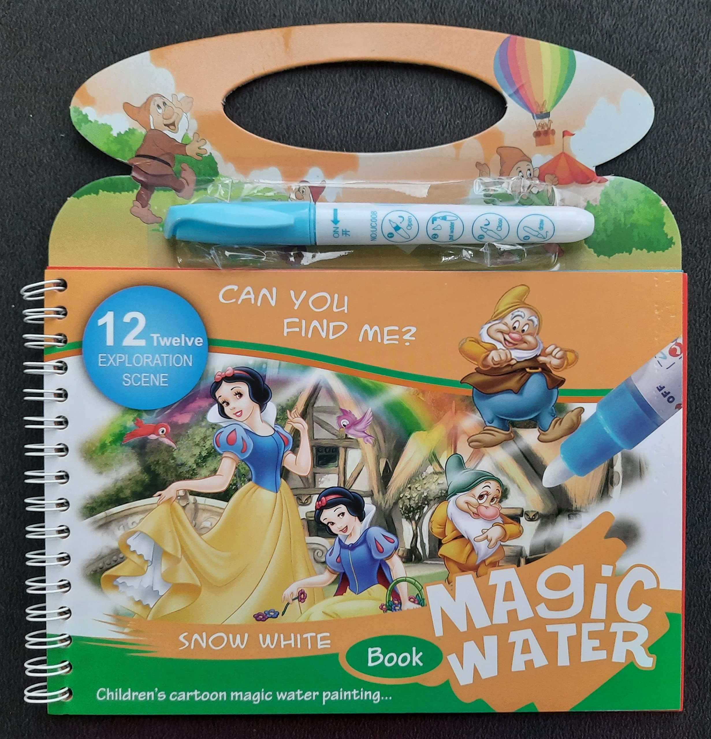 See full amazon price history chart for MSGH Reusable Magic Water Painting Book Magic Doodle Pen Kids Coloring Doodle Drawing Board Games Child Educational Toy/Magic Book Water Painting Book for Kids Pack of 1 Pcs (Princess) MSGH Reusable Magic Water Painting Book Magic Doodle Pen Kids Coloring Doodle Drawing Board Games Child Educational Toy/Magic Book Water Painting Book for Kids Pack of 1 Pcs (Princess) (B09JMQQCYV) Amazon Price History, Amazon Price Tracker